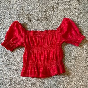 Off the shoulder top